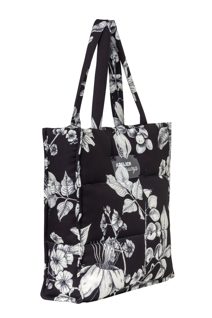 Cartera Botánica Negro