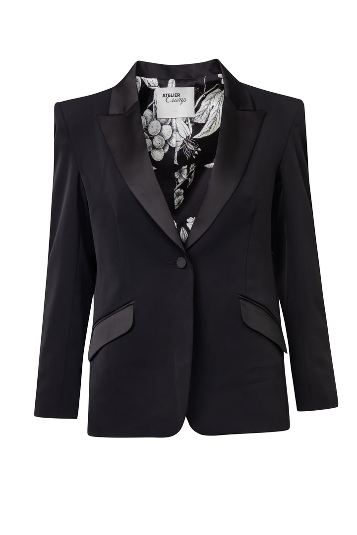 Blazer Tuxedo Negro