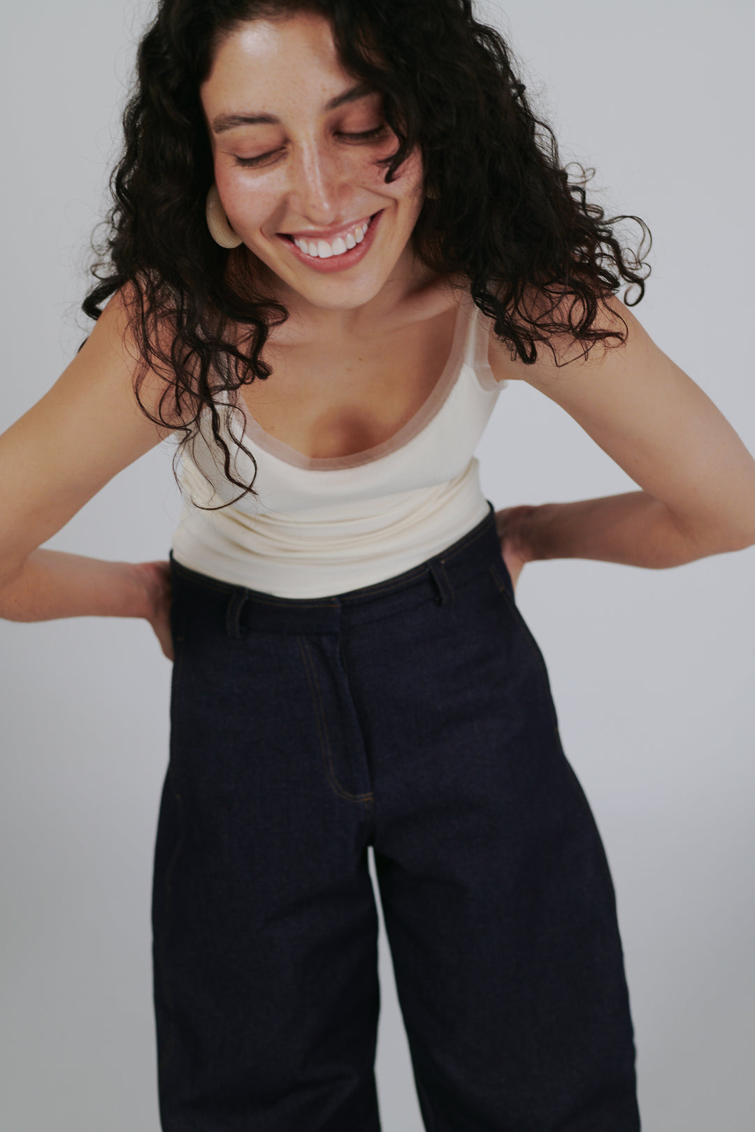 Top Nébula Ivory