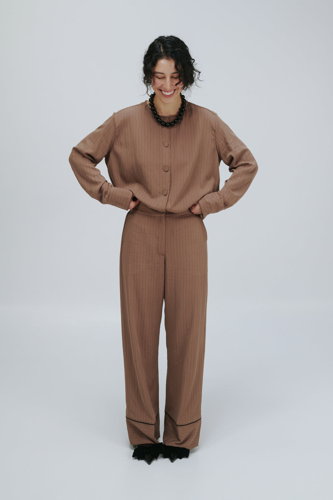 Pantalón Silencio Mocca