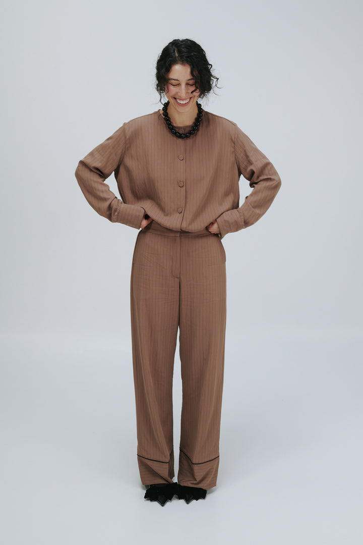 Pantalón Silencio Mocca