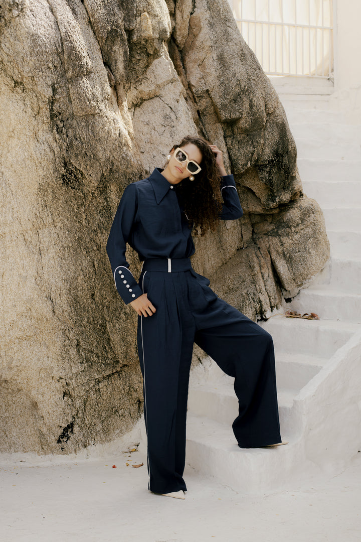 PANTALÓN BRUNA NAVY