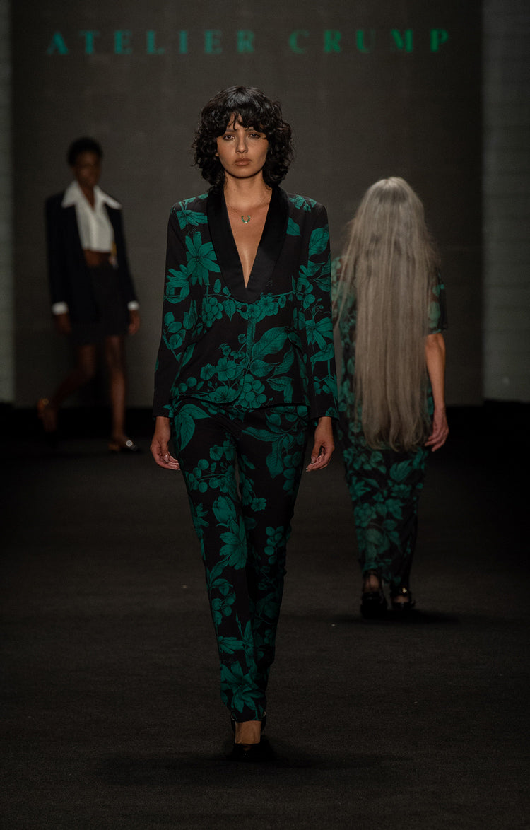 Pantalón Clásico Botánica Esmeralda