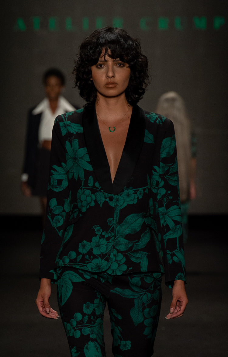 Pantalón Clásico Botánica Esmeralda