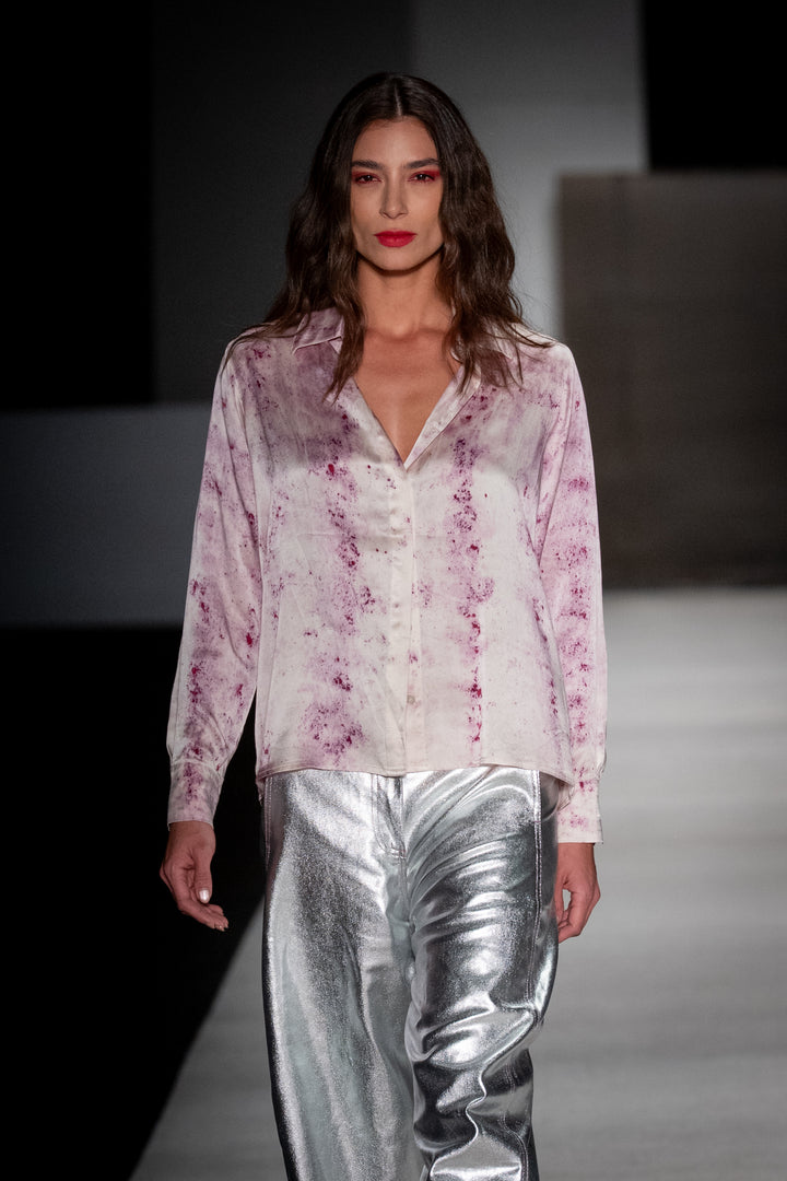 Camisa Nebulosa Granate