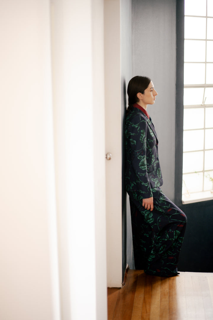 PANTALÓN JARDÍN DE MAR NAVY