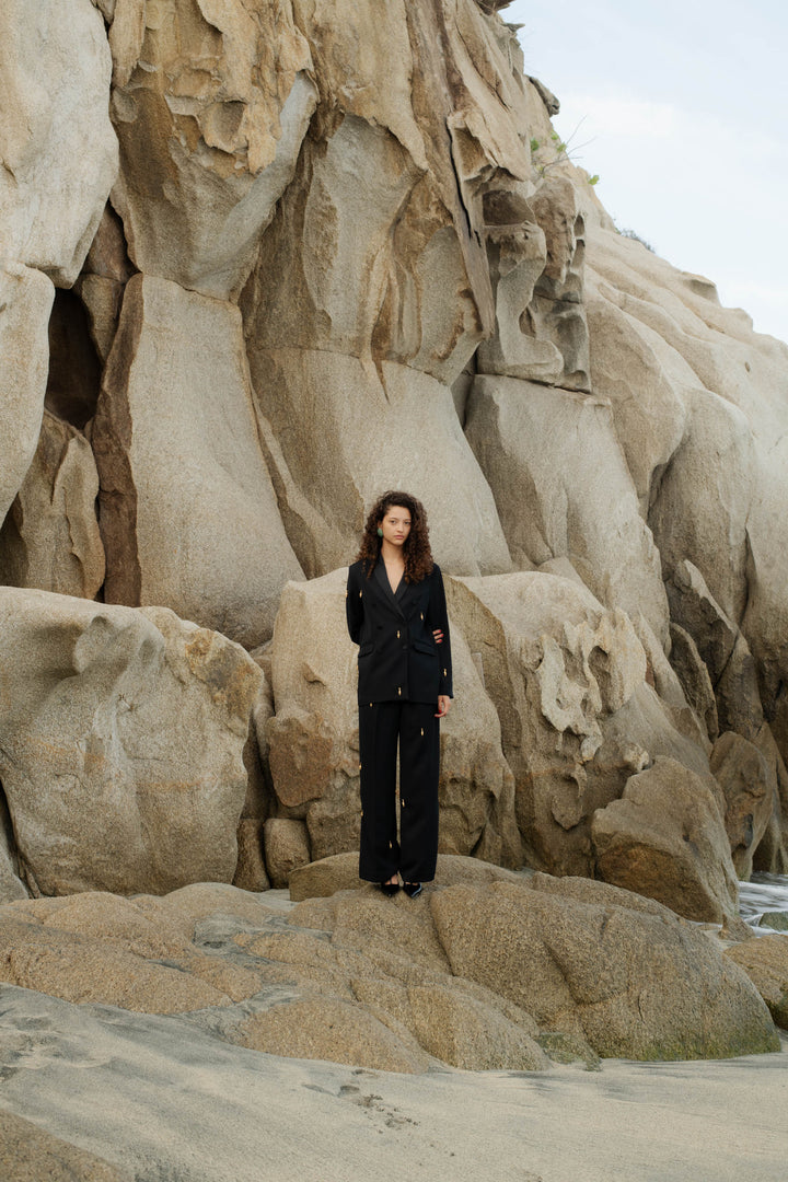 BLAZER CONCHITAS NEGRO