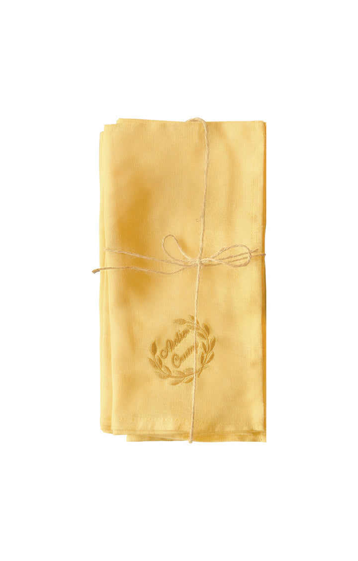 Servilletas Lino Amarillo