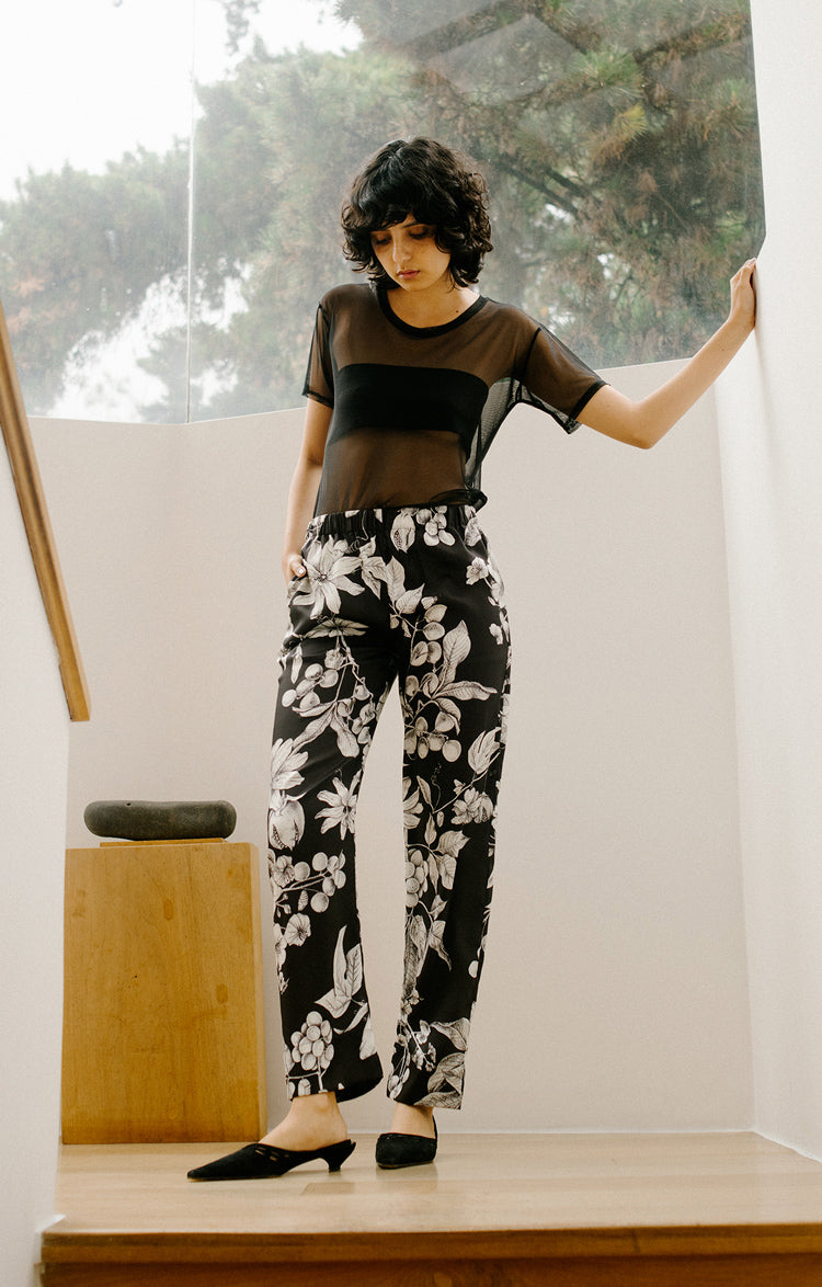 Pantalón Relax Botanica Negro