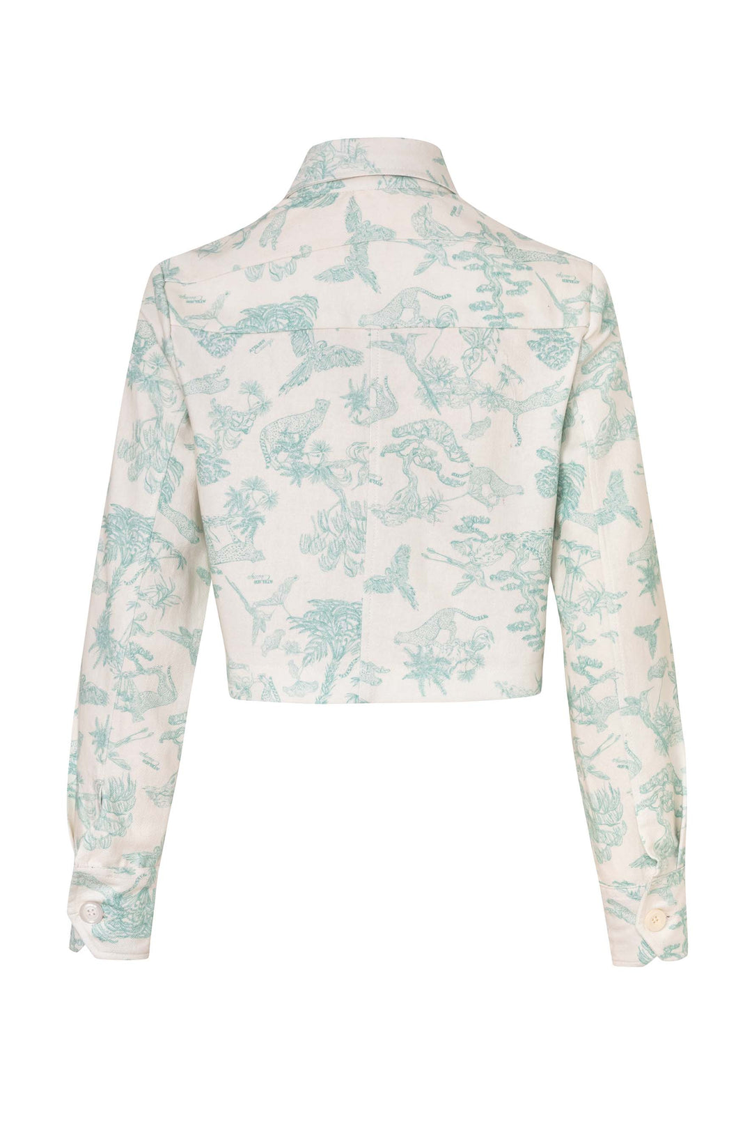 CHAQUETA SAFARI MENTA