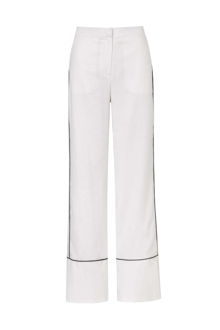 PANTALON ROSETTA IVORY - BLACK