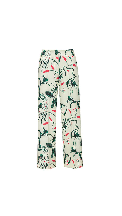 PANTALON JARDIN DE MAR IVORY