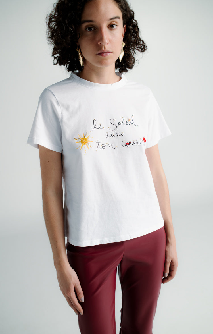 Camiseta Soleil Blanca