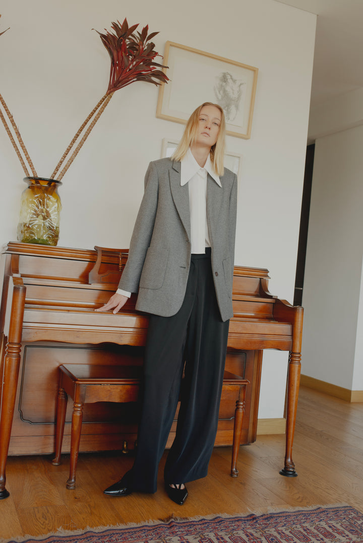 BLAZER CASHMERE GRIS