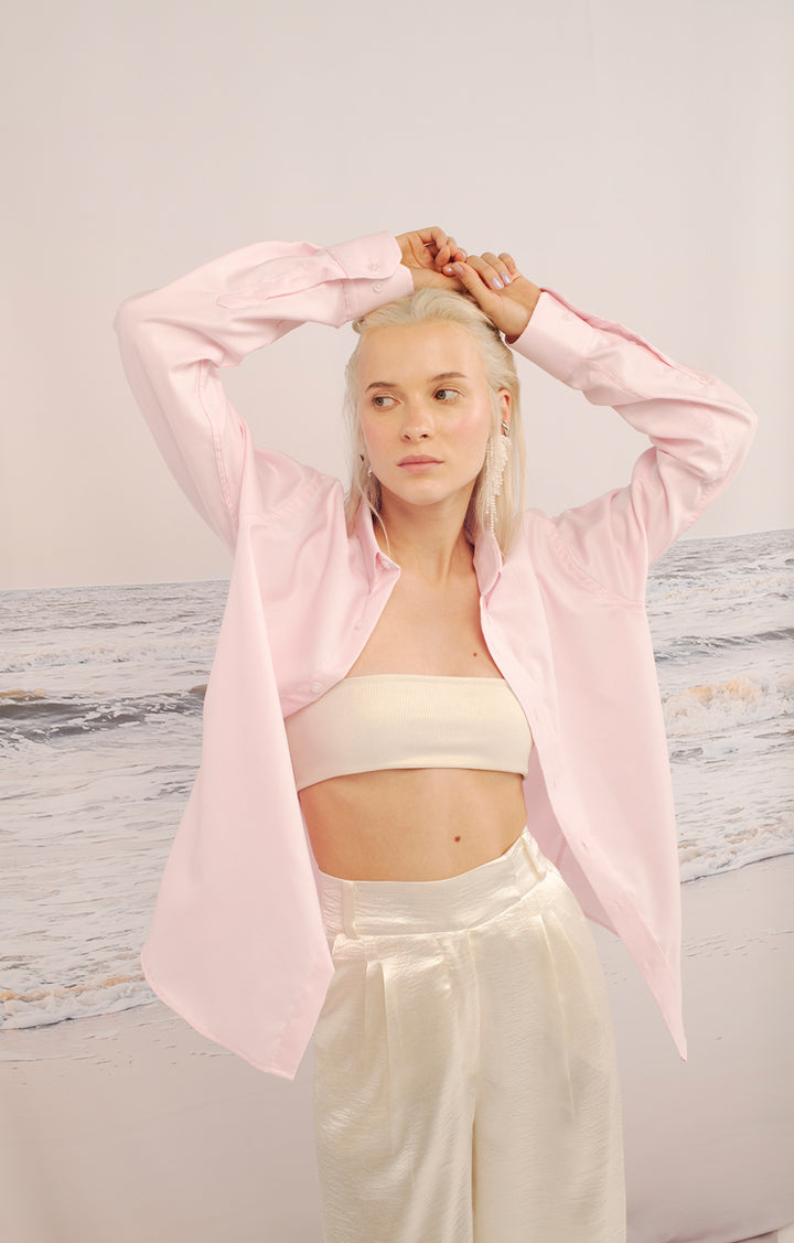 Camisa Oxford Flamingo