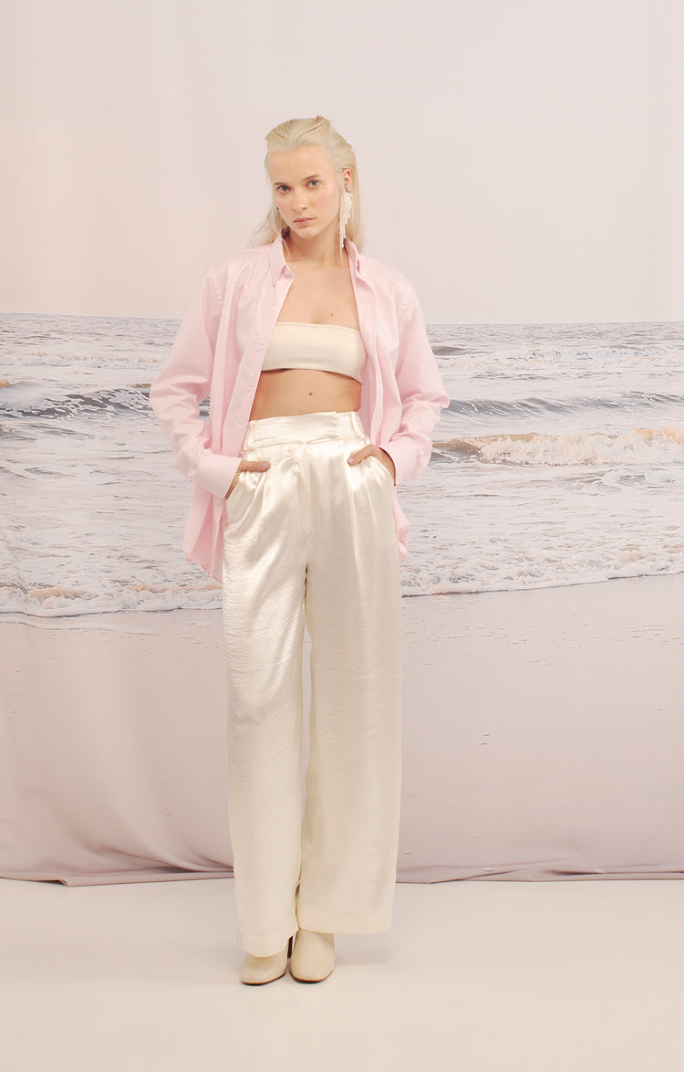 Camisa Oxford Flamingo