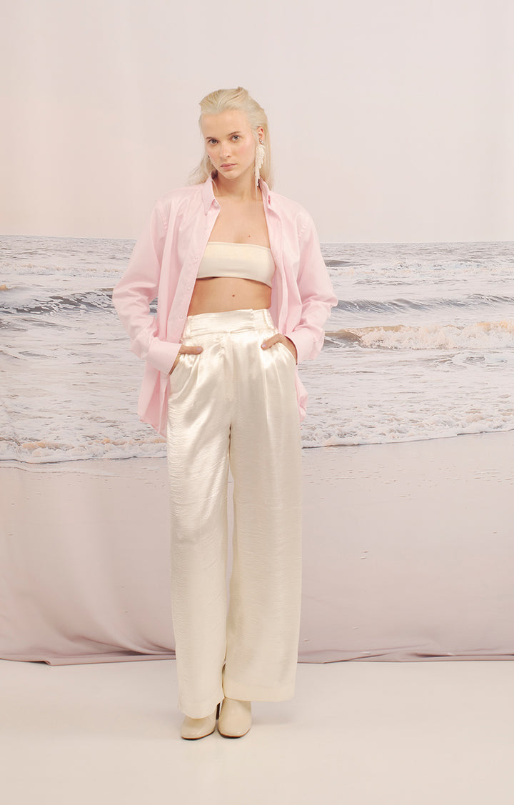 Camisa Oxford Flamingo