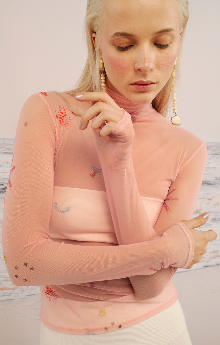 Top Medusa Sirenas Flamingo